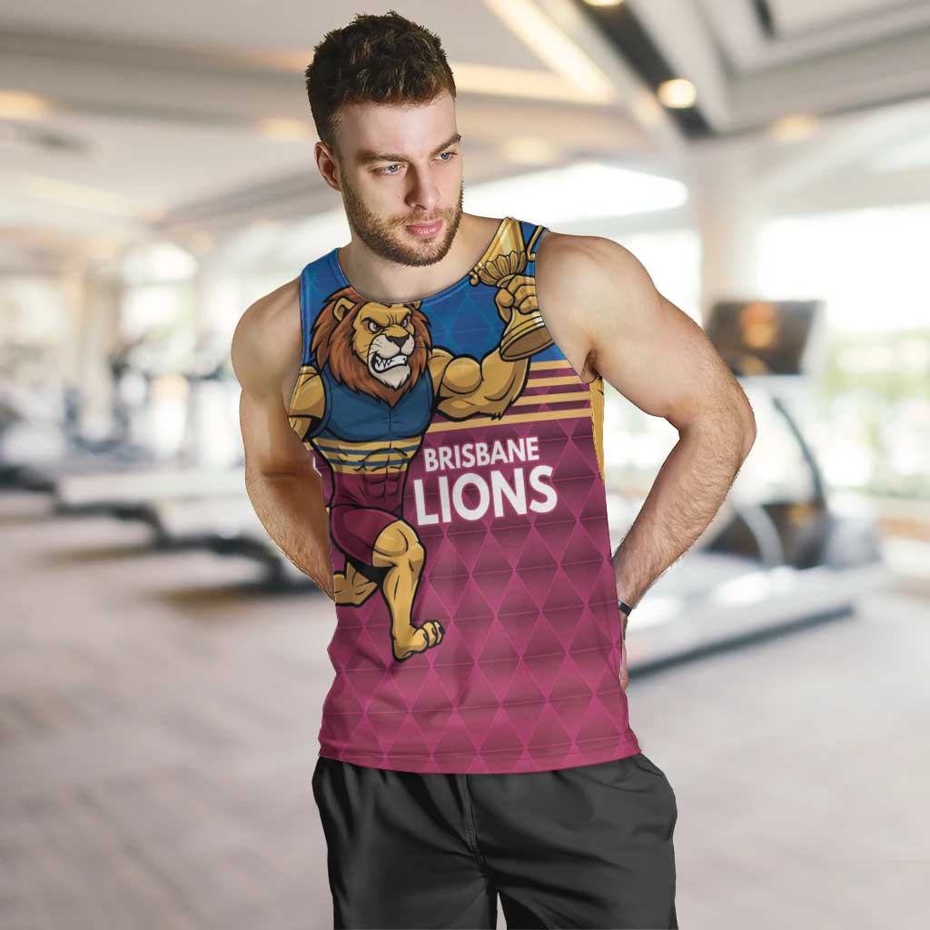 Custom Pride of Brisbane Champion Roar Men Tank Top - Vibe Hoodie