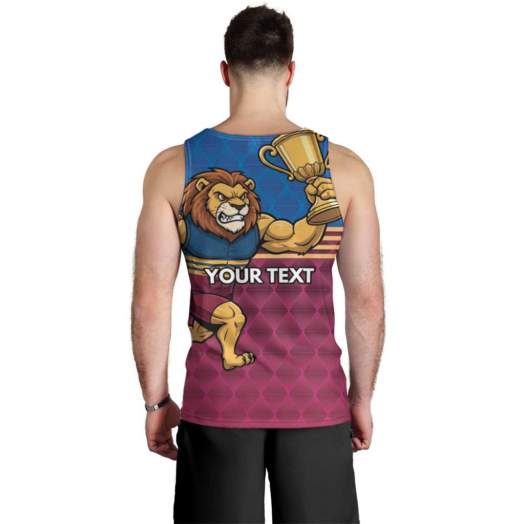 Custom Pride of Brisbane Champion Roar Men Tank Top - Vibe Hoodie