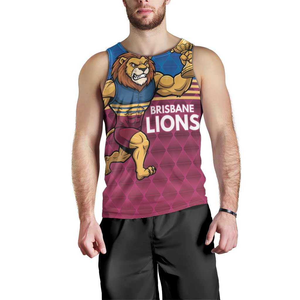 Custom Pride of Brisbane Champion Roar Men Tank Top - Vibe Hoodie