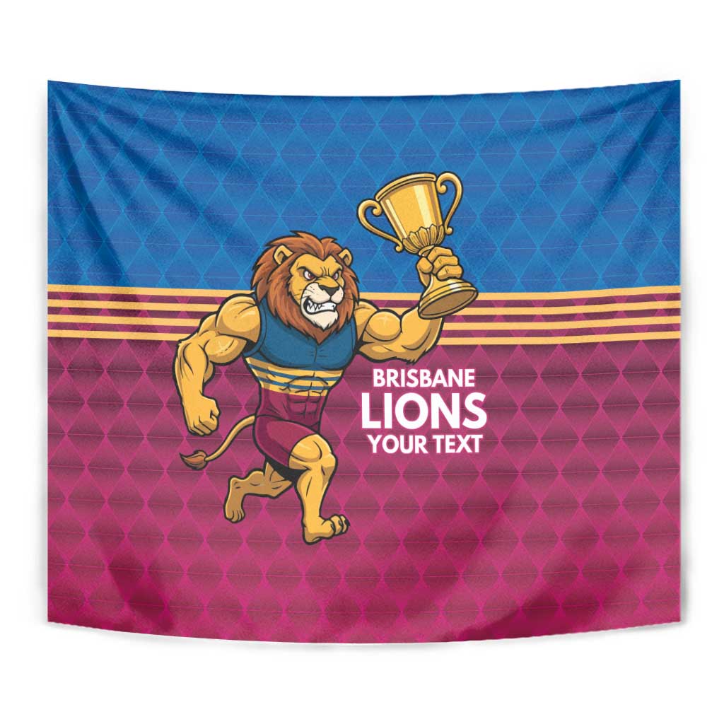 Custom Pride of Brisbane Champion Roar Tapestry - Vibe Hoodie