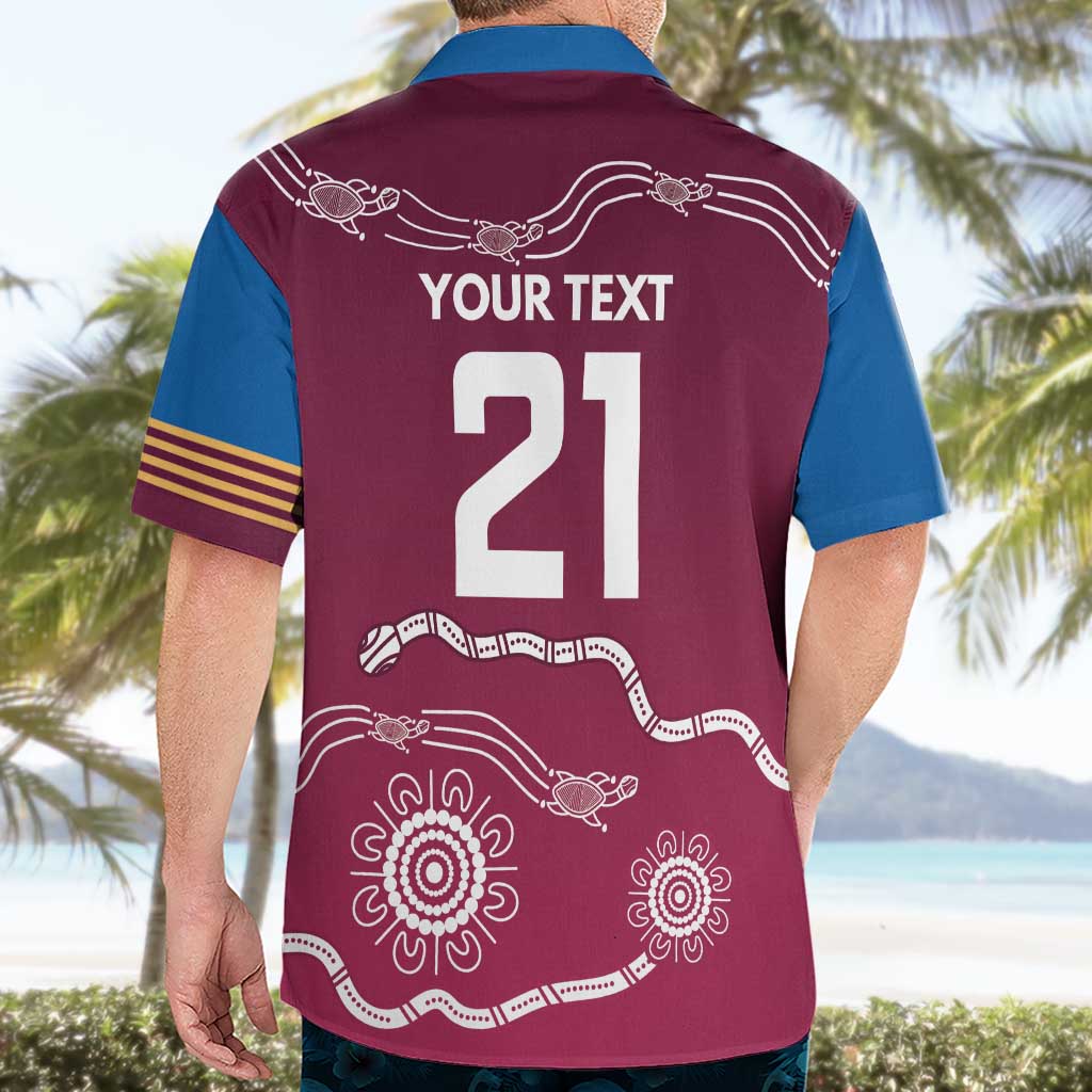 Personalised Brisbane Pride Hawaiian Shirt The Roar of Champions - Vibe Hoodie