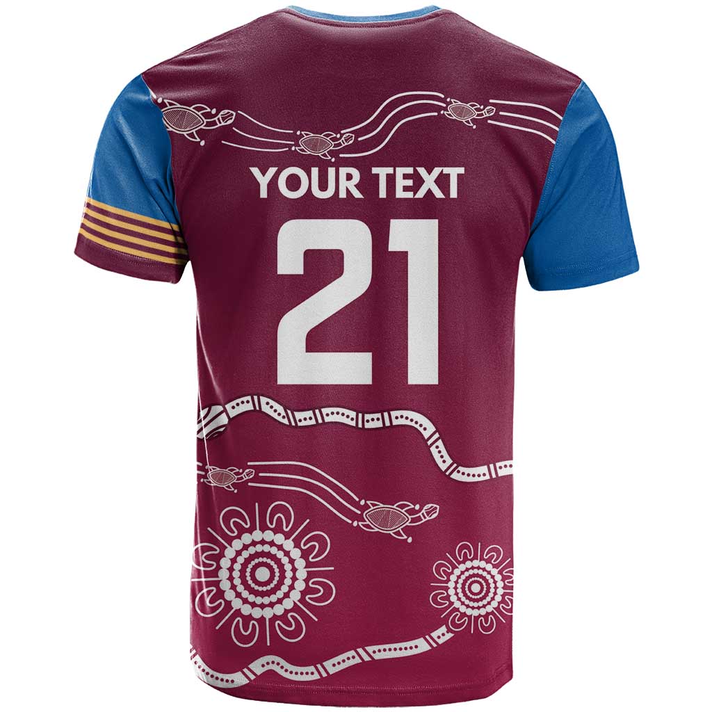 Personalised Brisbane Pride T Shirt The Roar of Champions - Vibe Hoodie