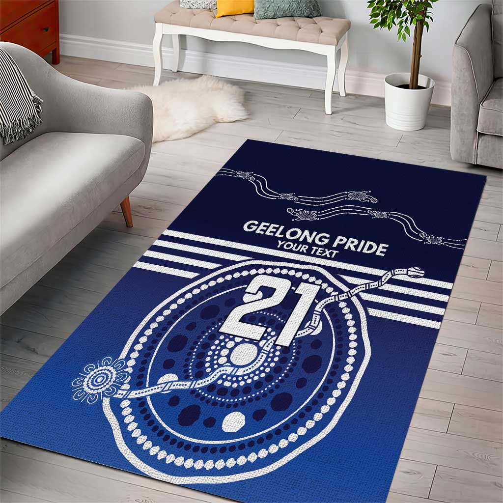 Custom Geelong Pride Area Rug On the Road to Glory Indigenous Aboriginal - Vibe Hoodie