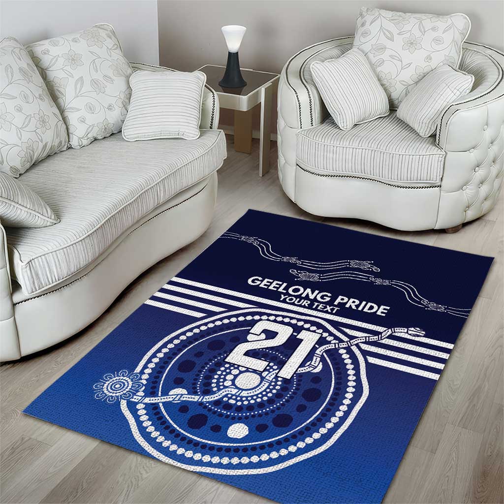 Custom Geelong Pride Area Rug On the Road to Glory Indigenous Aboriginal - Vibe Hoodie