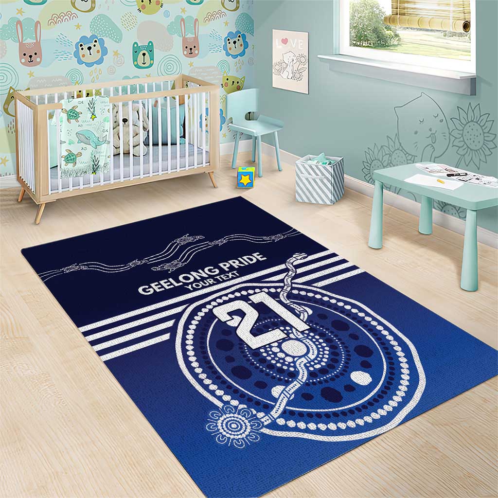 Custom Geelong Pride Area Rug On the Road to Glory Indigenous Aboriginal - Vibe Hoodie