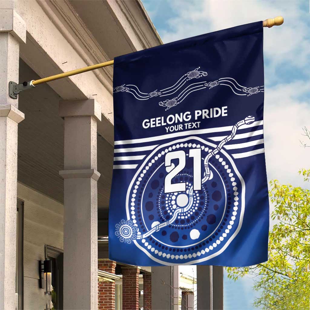 Custom Geelong Pride Garden Flag On the Road to Glory Indigenous Aboriginal - Vibe Hoodie