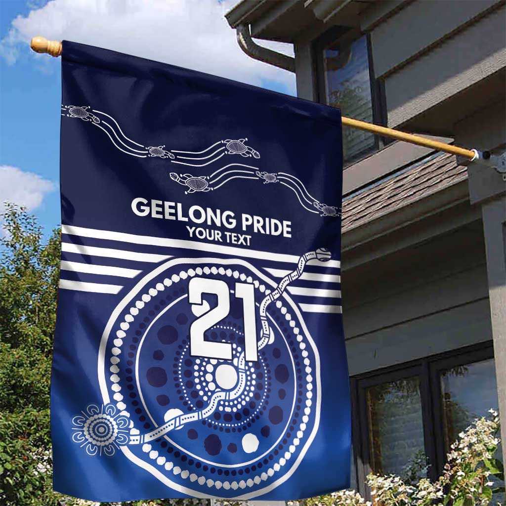 Custom Geelong Pride Garden Flag On the Road to Glory Indigenous Aboriginal - Vibe Hoodie