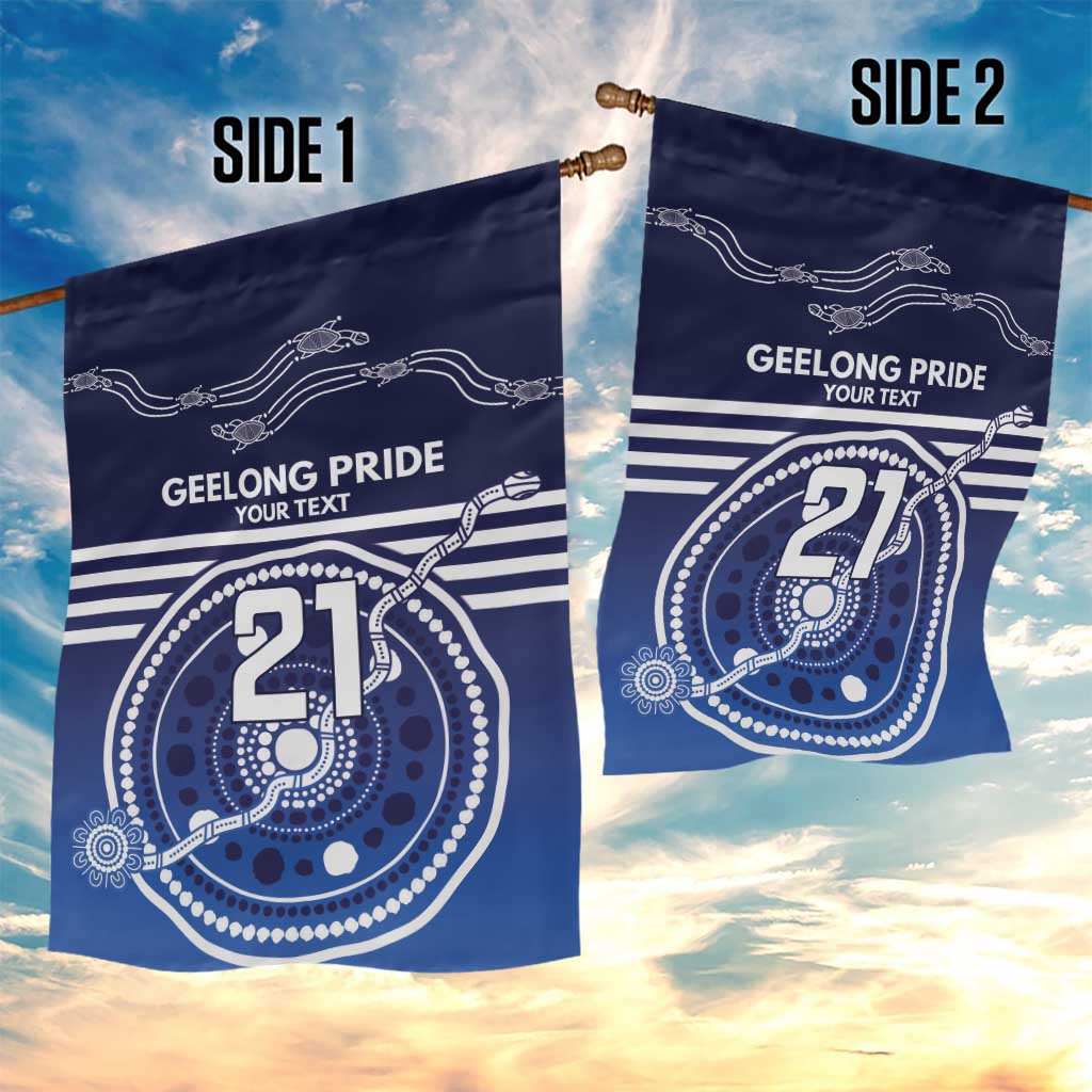 Custom Geelong Pride Garden Flag On the Road to Glory Indigenous Aboriginal - Vibe Hoodie
