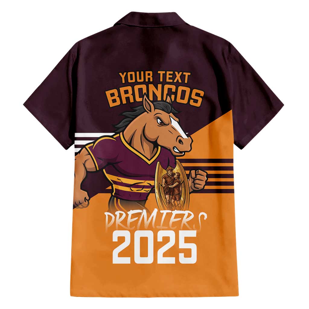 Personalised Broncos Spirit Hawaiian Shirt Grand Final Champions 2025 - Vibe Hoodie