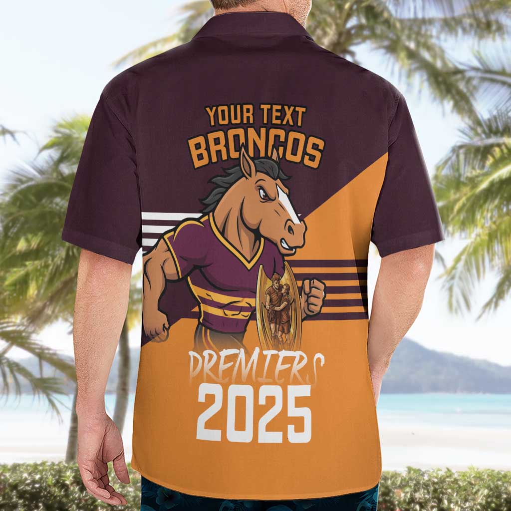 Personalised Broncos Spirit Hawaiian Shirt Grand Final Champions 2025 - Vibe Hoodie
