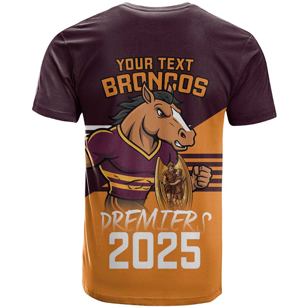 Personalised Broncos Spirit T Shirt Grand Final Champions 2025 - Vibe Hoodie