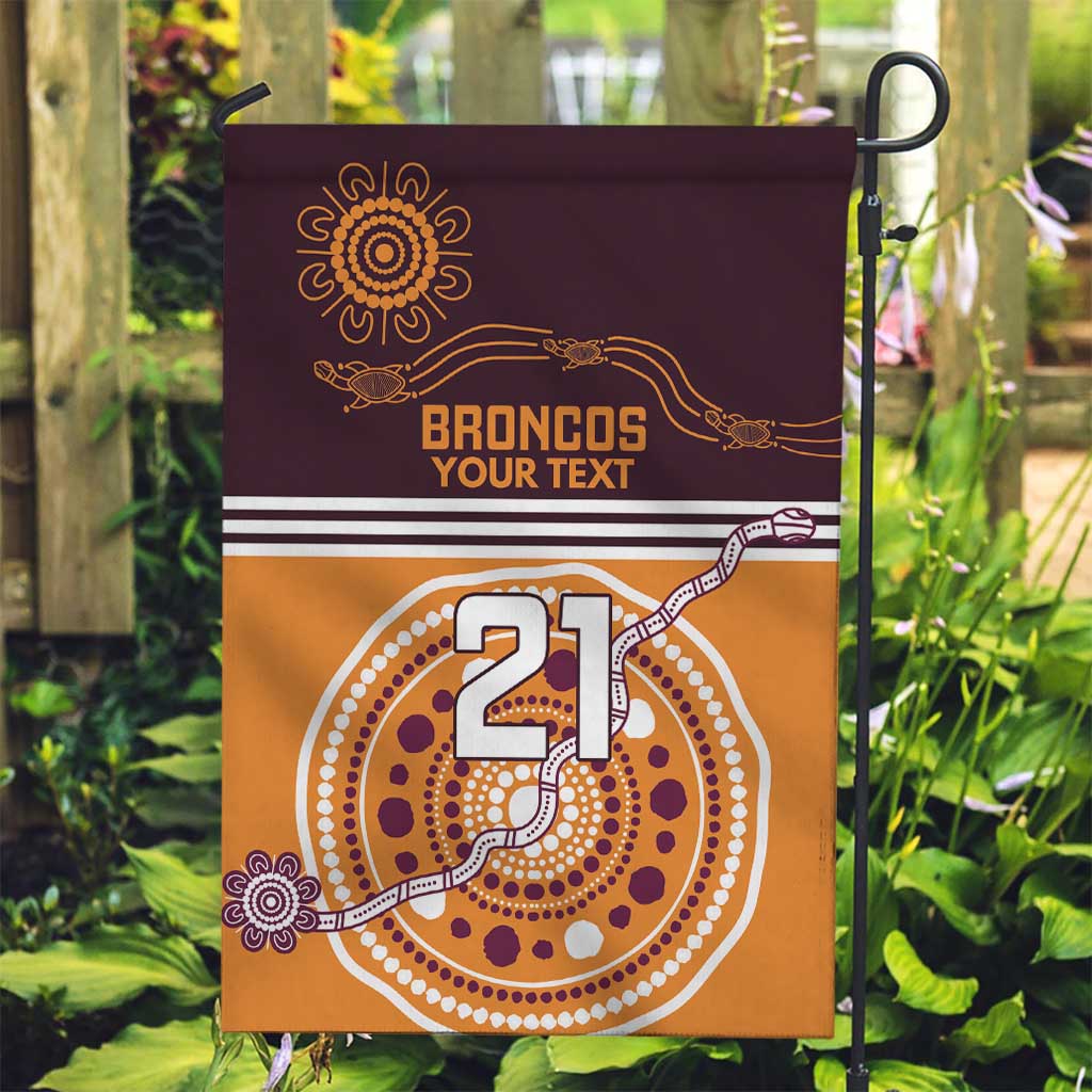 Custom Broncos Spirit Garden Flag Ride for Glory Indigenous Aboriginal - Vibe Hoodie