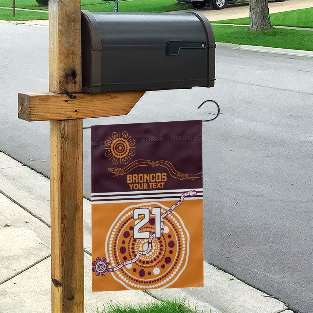 Custom Broncos Spirit Garden Flag Ride for Glory Indigenous Aboriginal - Vibe Hoodie