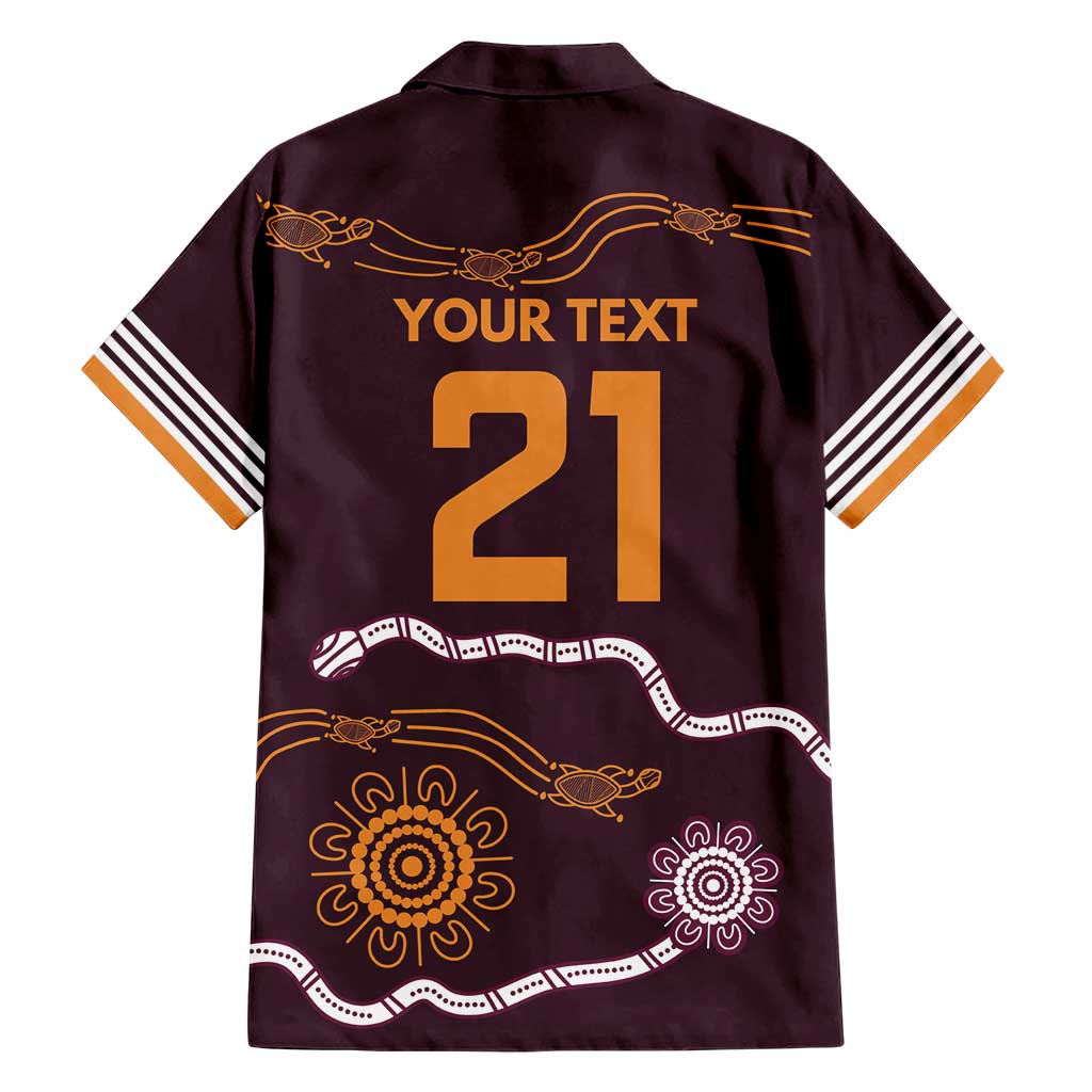 Custom Broncos Spirit Hawaiian Shirt Ride for Glory Indigenous Aboriginal - Vibe Hoodie