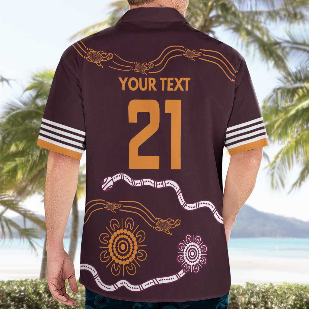 Custom Broncos Spirit Hawaiian Shirt Ride for Glory Indigenous Aboriginal - Vibe Hoodie