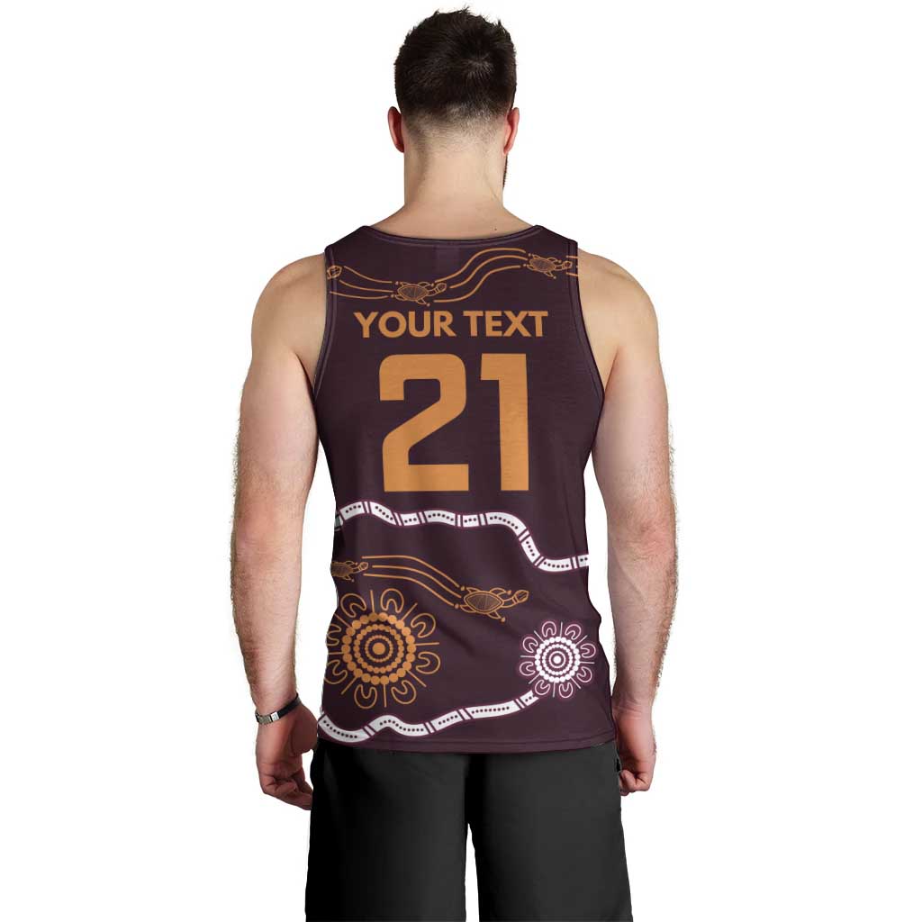 Custom Broncos Spirit Men Tank Top Ride for Glory Indigenous Aboriginal - Vibe Hoodie