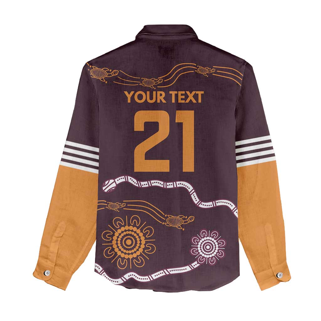 Custom Broncos Spirit Women Casual Shirt Ride for Glory Indigenous Aboriginal - Vibe Hoodie