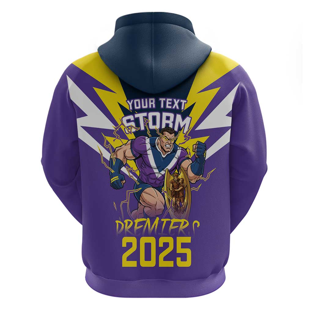 Personalised Storm Spirit Hoodie Grand Final Champions 2025 - Vibe Hoodie