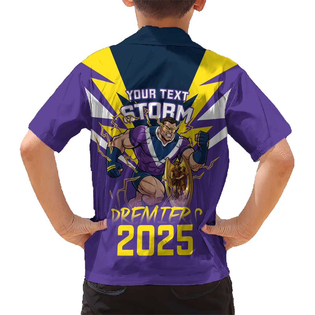 Personalised Storm Spirit Kid Hawaiian Shirt Grand Final Champions 2025 - Vibe Hoodie
