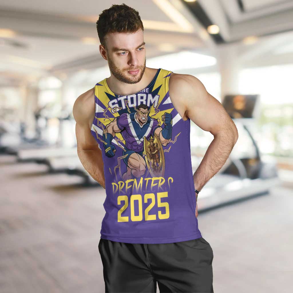 Personalised Storm Spirit Men Tank Top Grand Final Champions 2025 - Vibe Hoodie