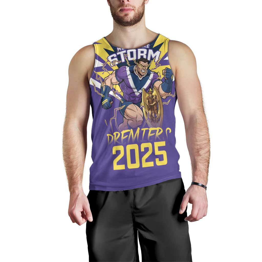 Personalised Storm Spirit Men Tank Top Grand Final Champions 2025 - Vibe Hoodie