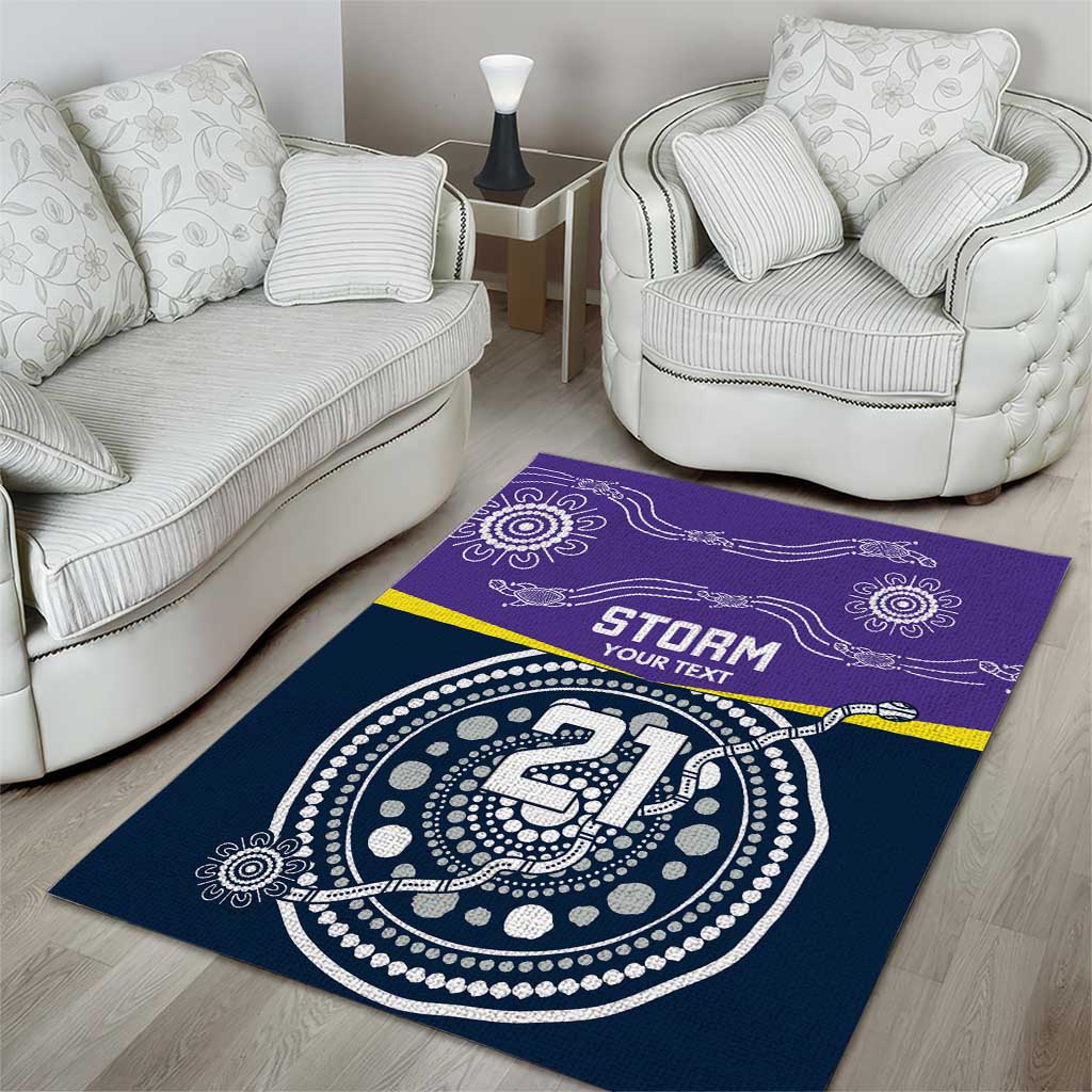 Custom Storm Spirit Area Rug Road to Glory Indigenous Aboriginal - Vibe Hoodie