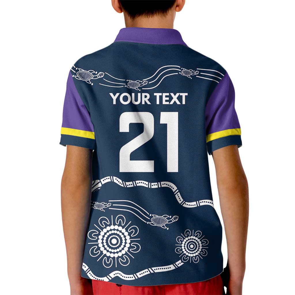 Custom Storm Spirit Kid Polo Shirt Road to Glory Indigenous Aboriginal - Vibe Hoodie