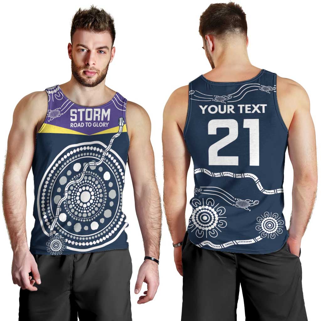 Custom Storm Spirit Men Tank Top Road to Glory Indigenous Aboriginal - Vibe Hoodie