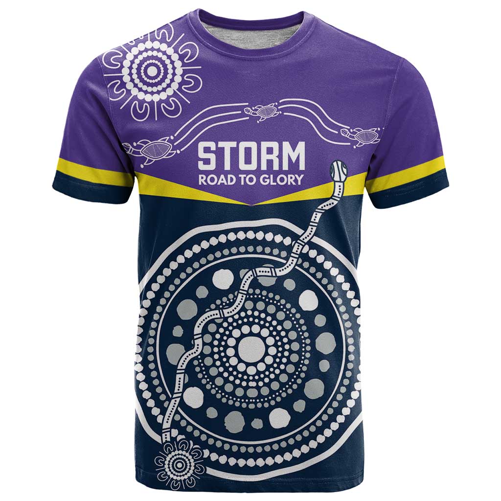 Custom Storm Spirit T Shirt Road to Glory Indigenous Aboriginal - Vibe Hoodie