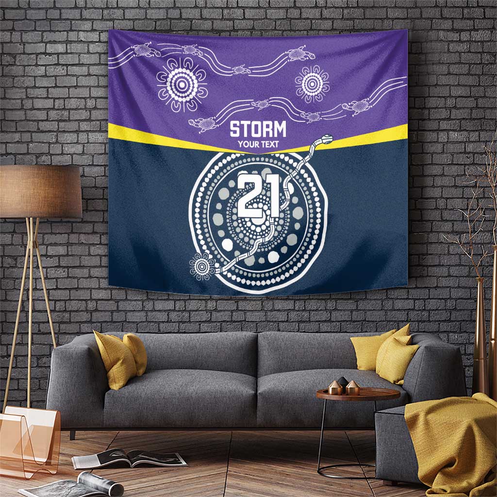 Custom Storm Spirit Tapestry Road to Glory Indigenous Aboriginal - Vibe Hoodie