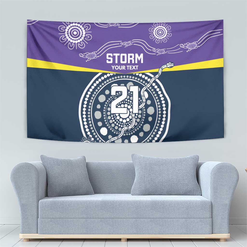 Custom Storm Spirit Tapestry Road to Glory Indigenous Aboriginal - Vibe Hoodie