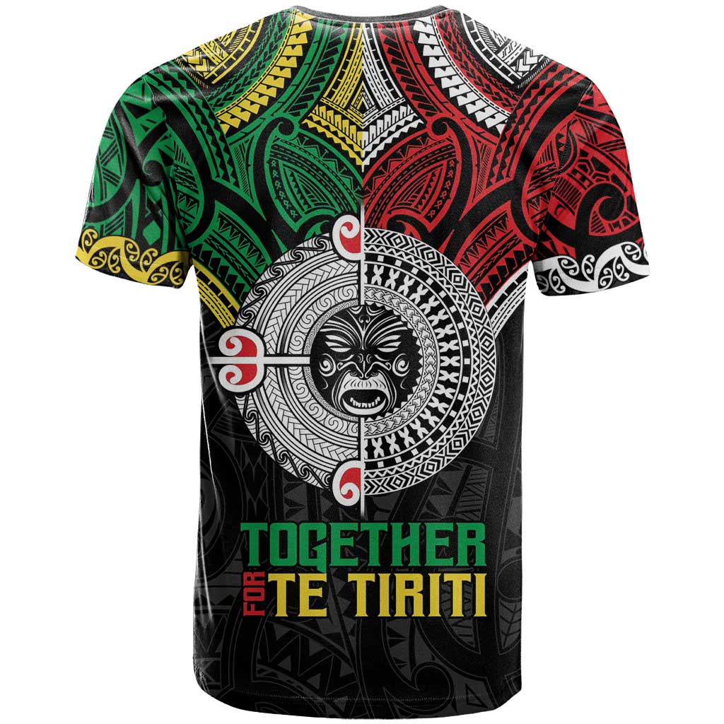 Aotearoa and Cook Islands Mo Te Tiriti T Shirt New Zealand Honour The Treaty Ake!Ake!Ake! LT9 - Vibe Hoodie Shop