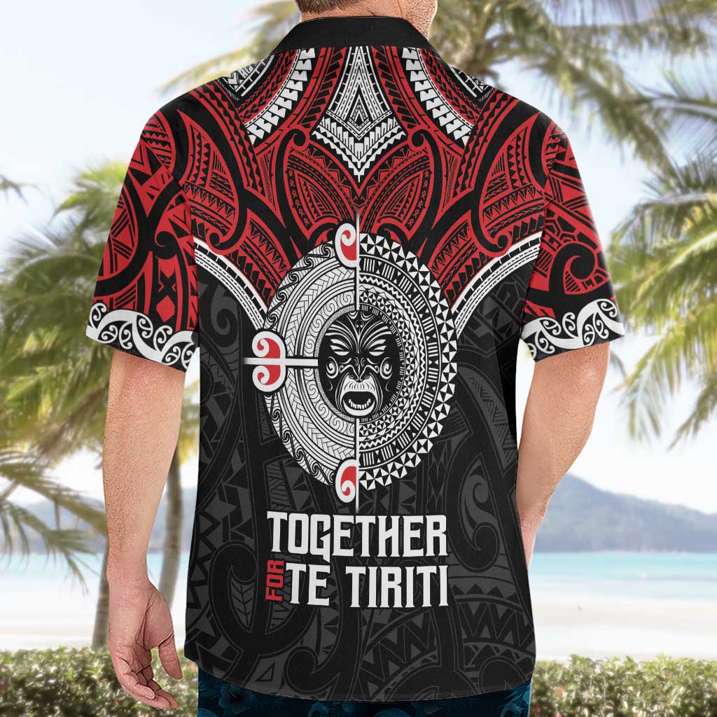 Aotearoa and Tonga Mo Te Tiriti Hawaiian Shirt New Zealand Honour The Treaty Ake!Ake!Ake! - Vibe Hoodie Shop