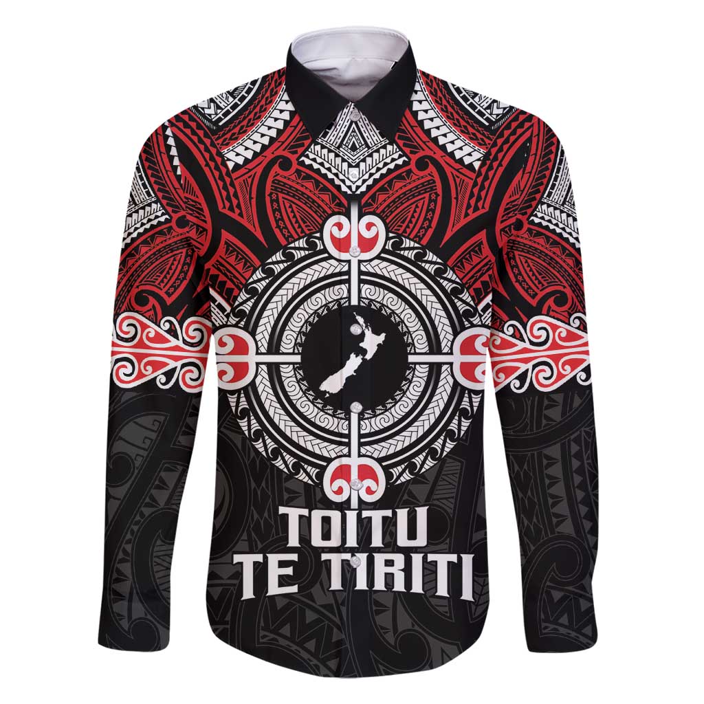 Aotearoa Proud To Be Maori Family Matching Long Sleeve Bodycon Dress and Hawaiian Shirt New Zealand Fight Together