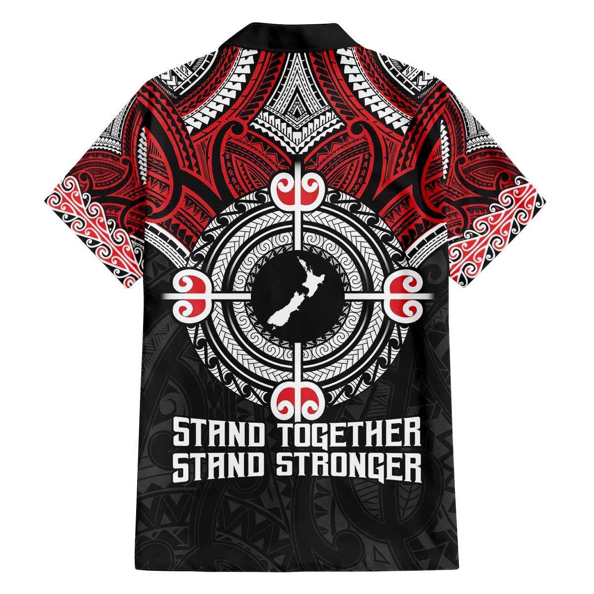 Aotearoa Proud To Be Maori Family Matching Off The Shoulder Long Sleeve Dress and Hawaiian Shirt New Zealand Fight Together