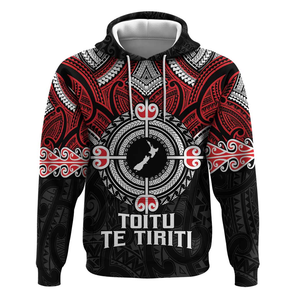 Aotearoa Proud To Be Maori Hoodie New Zealand Fight Together LT9 - Vibe Hoodie Shop