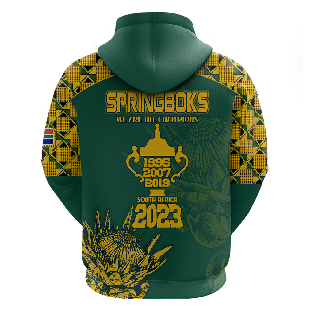 South Africa Rugby Hoodie Springboks Proud The Champions LT9 - Vibe Hoodie Shop