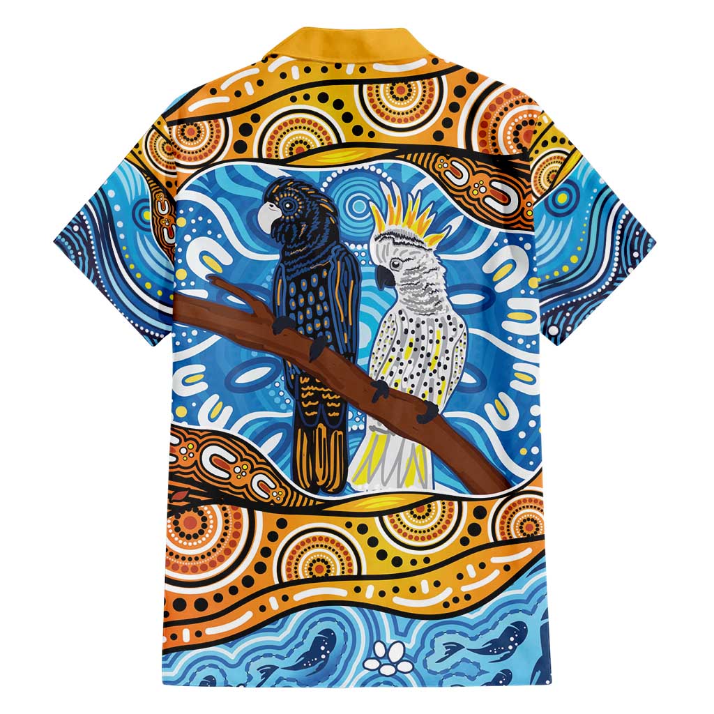 Australia Birds Aboriginal Art Hawaiian Shirt - Vibe Hoodie Shop