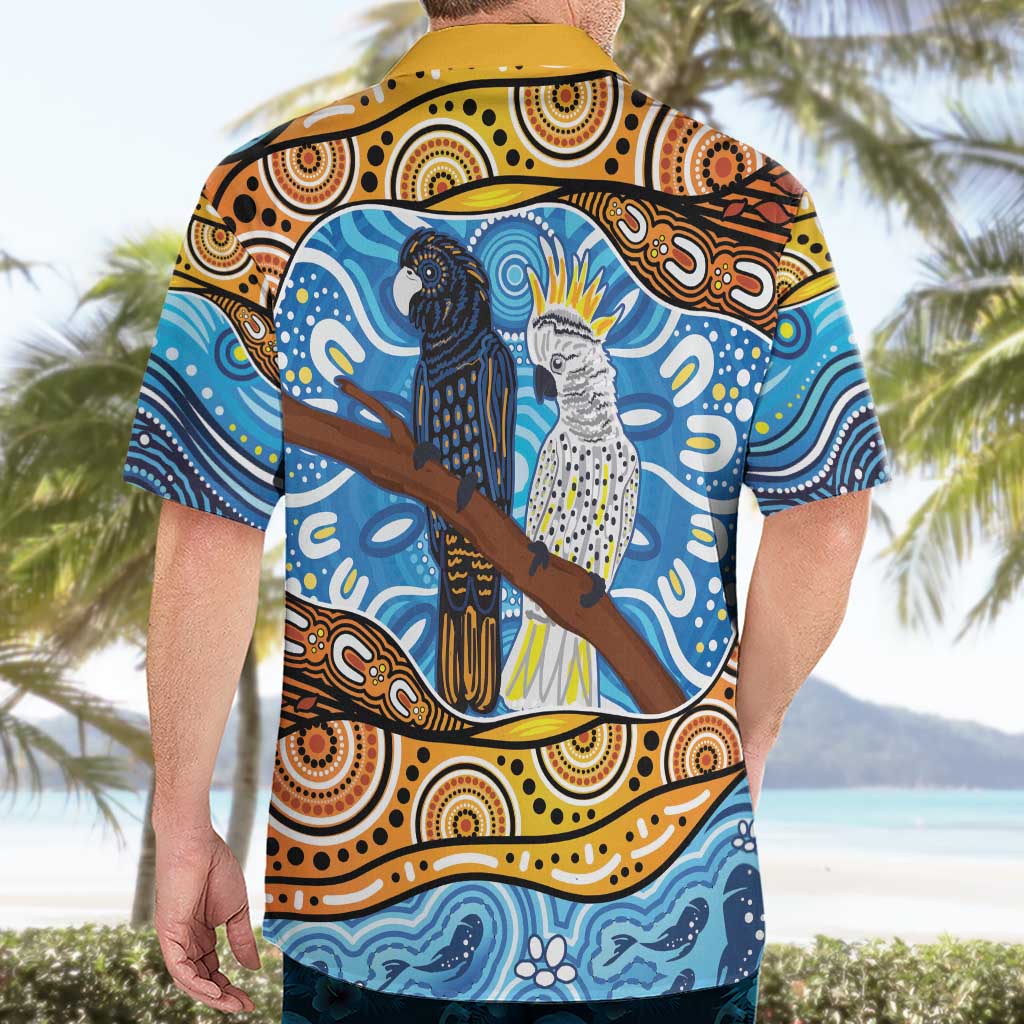 Australia Birds Aboriginal Art Hawaiian Shirt - Vibe Hoodie Shop