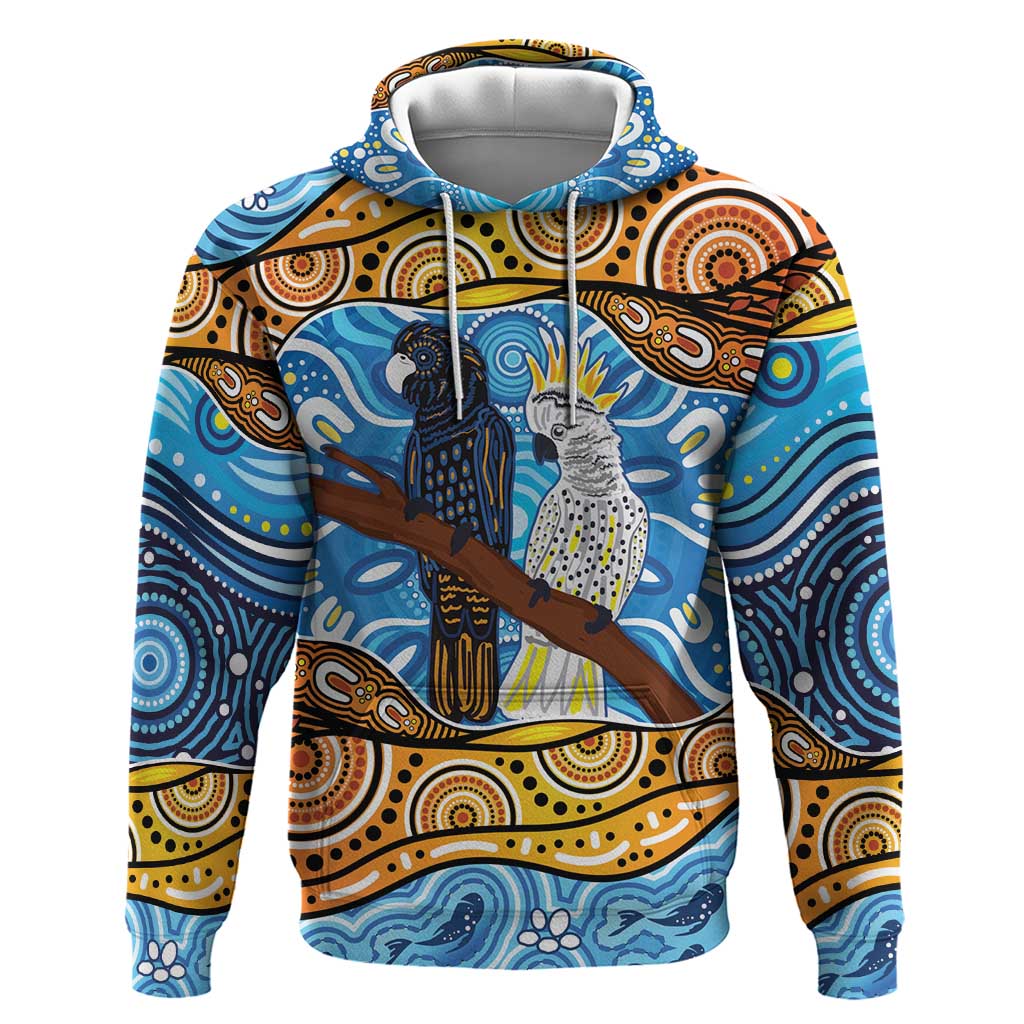 Australia Birds Aboriginal Art Hoodie LT9 - Vibe Hoodie Shop