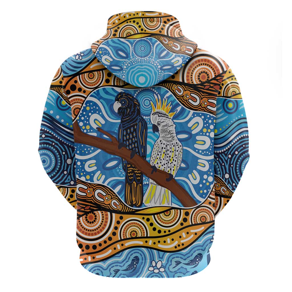 Australia Birds Aboriginal Art Hoodie LT9 - Vibe Hoodie Shop