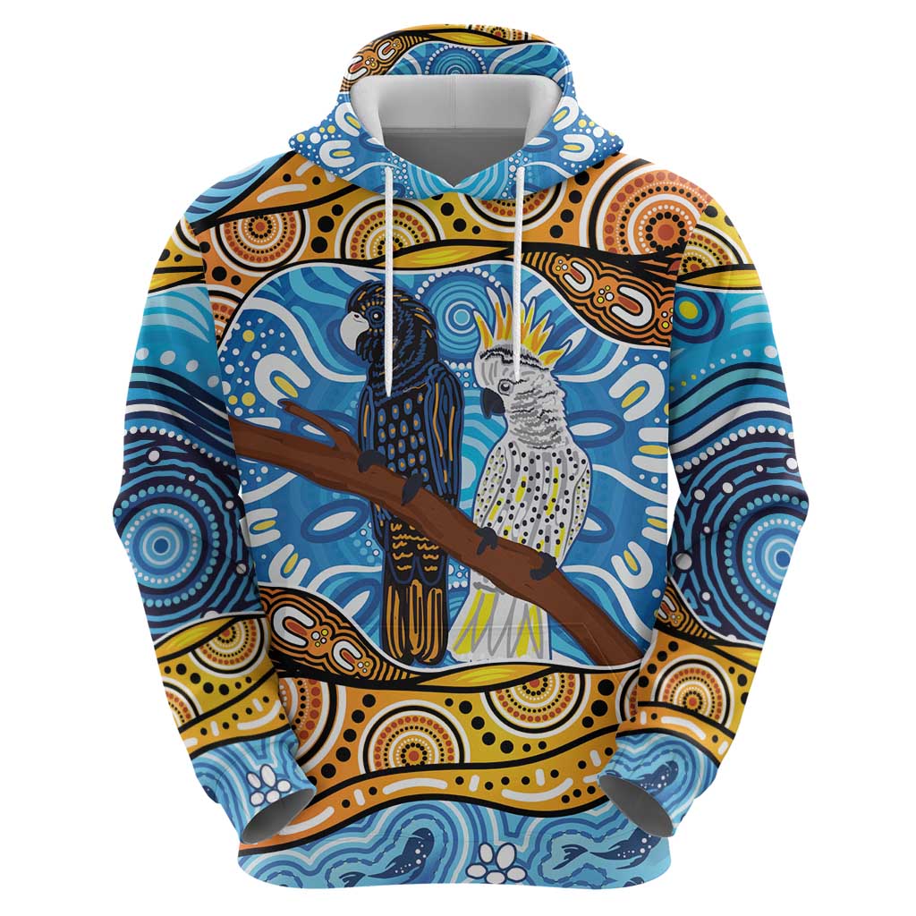 Australia Birds Aboriginal Art Hoodie LT9 - Vibe Hoodie Shop