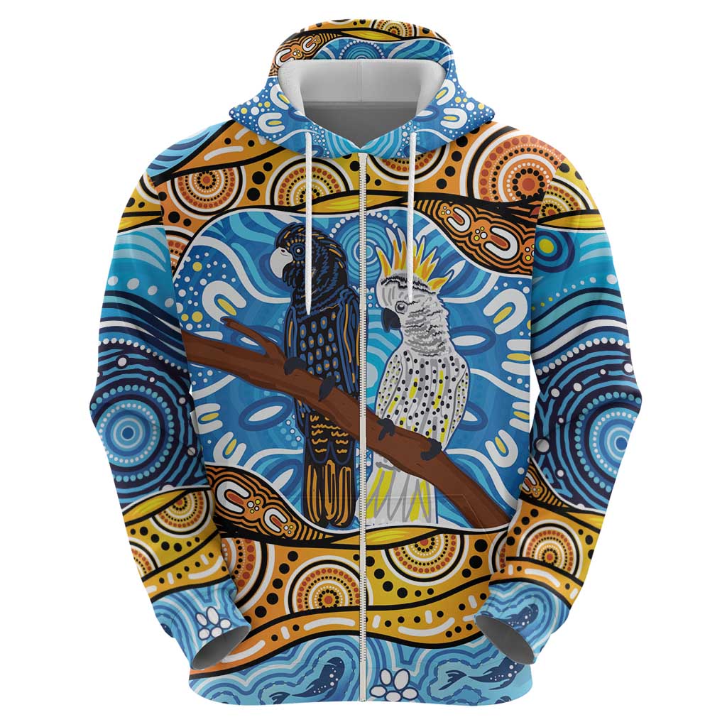 Australia Birds Aboriginal Art Hoodie LT9 - Vibe Hoodie Shop