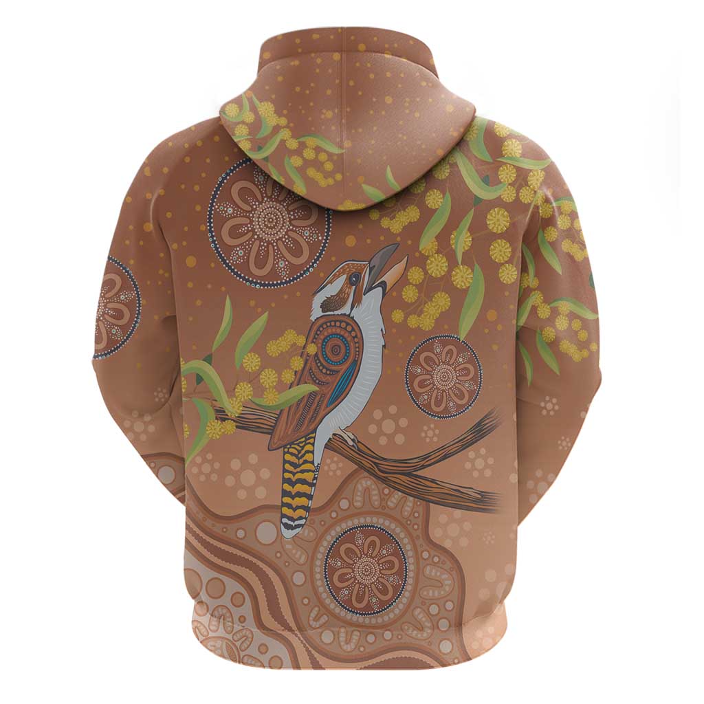 Kookaburra Aboriginal Dot Painting Hoodie LT9 - Vibe Hoodie Shop
