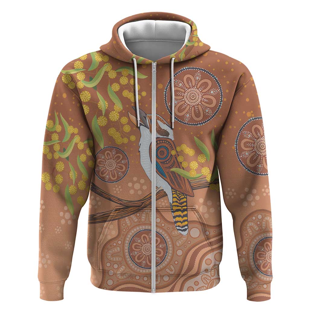 Kookaburra Aboriginal Dot Painting Hoodie LT9 - Vibe Hoodie Shop