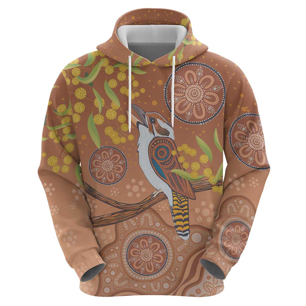 Kookaburra Aboriginal Dot Painting Hoodie LT9 - Vibe Hoodie Shop