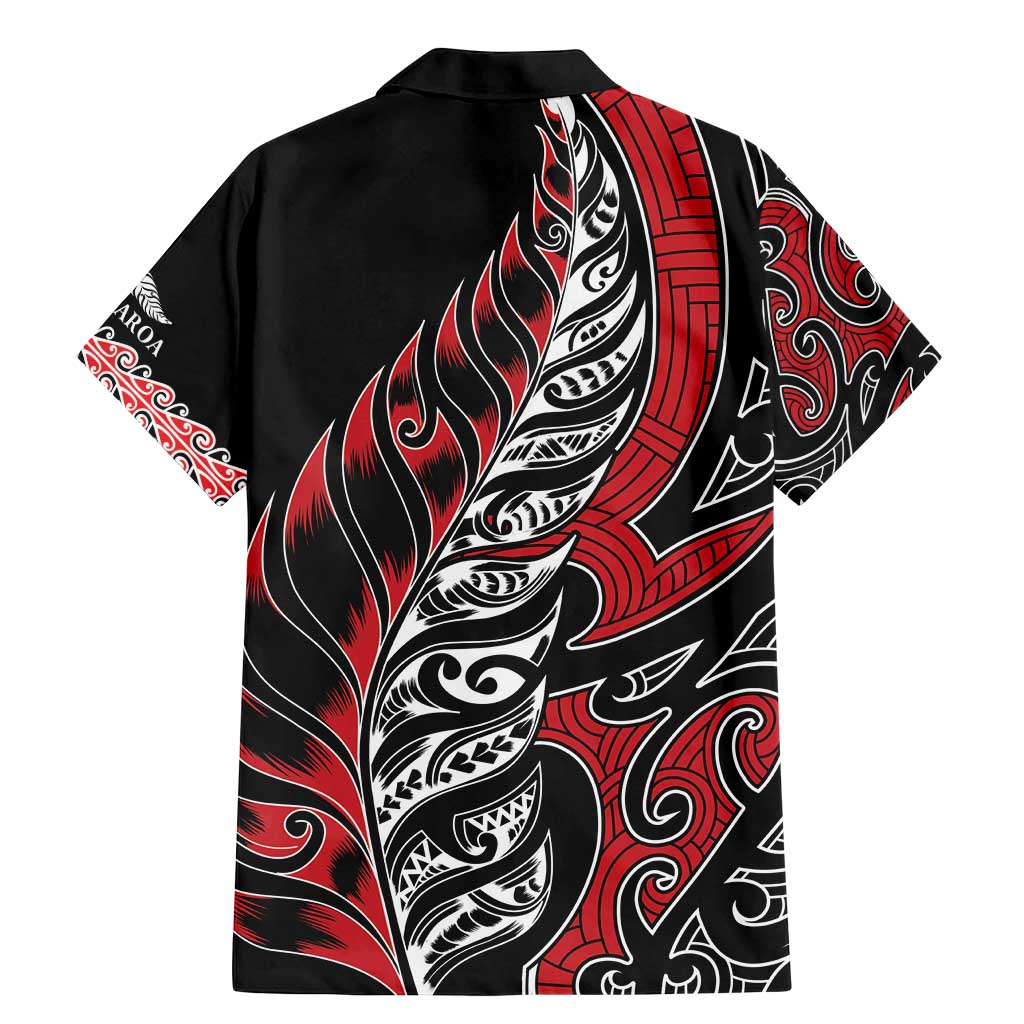 Koru Fern New Zealand Family Matching Mermaid Dress and Hawaiian Shirt Maori Tribal Pattern