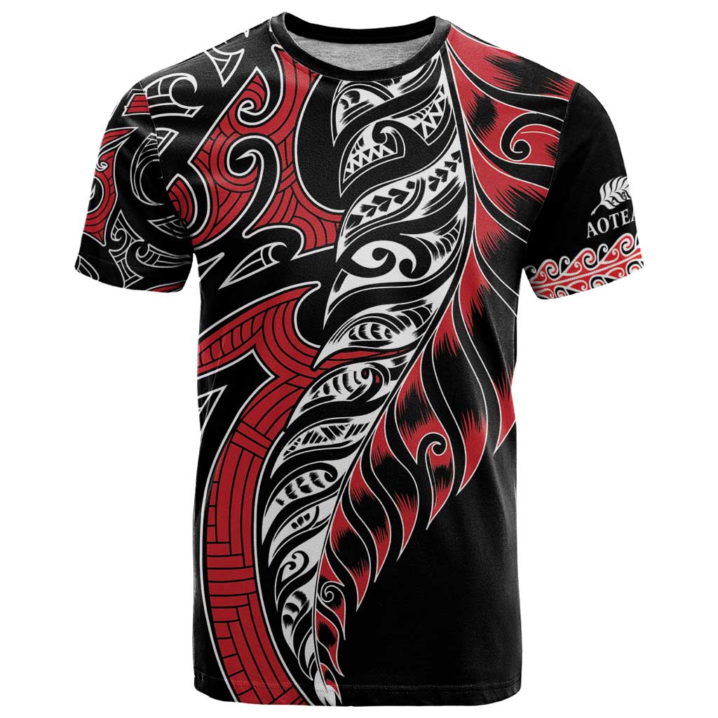 Koru Fern New Zealand T Shirt Maori Tribal Pattern LT9 - Vibe Hoodie Shop