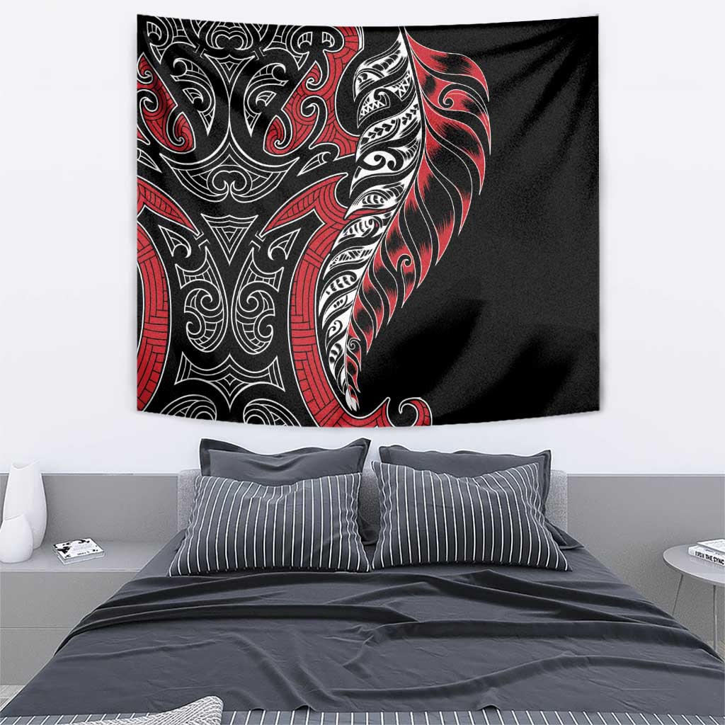 Koru Fern New Zealand Tapestry Maori Tribal Pattern - Vibe Hoodie Shop