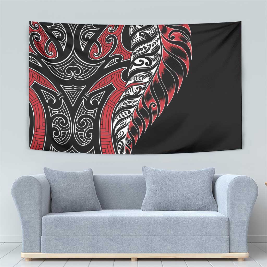 Koru Fern New Zealand Tapestry Maori Tribal Pattern - Vibe Hoodie Shop